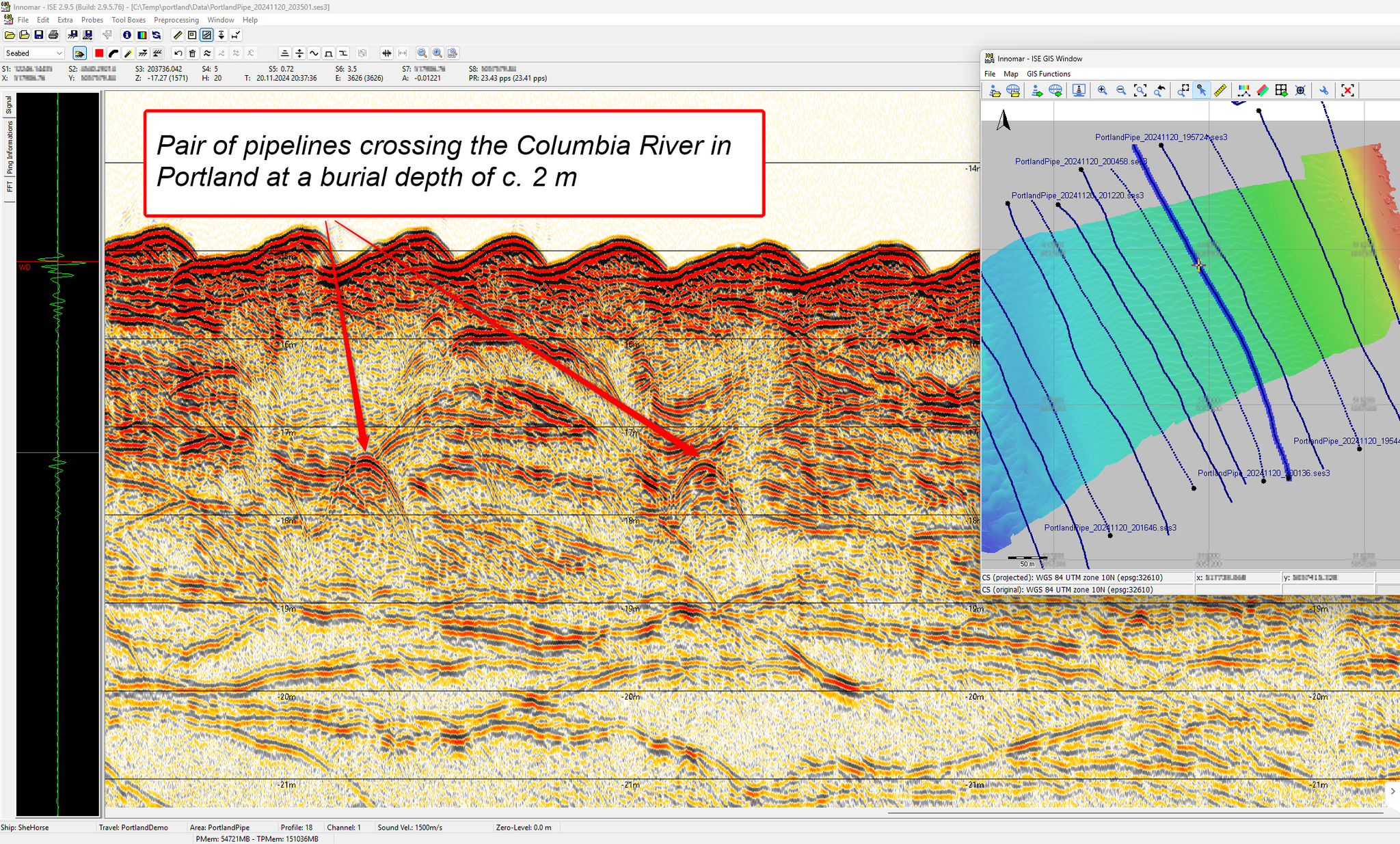Capabilities of an Innomar parametric sub-bottom profiler