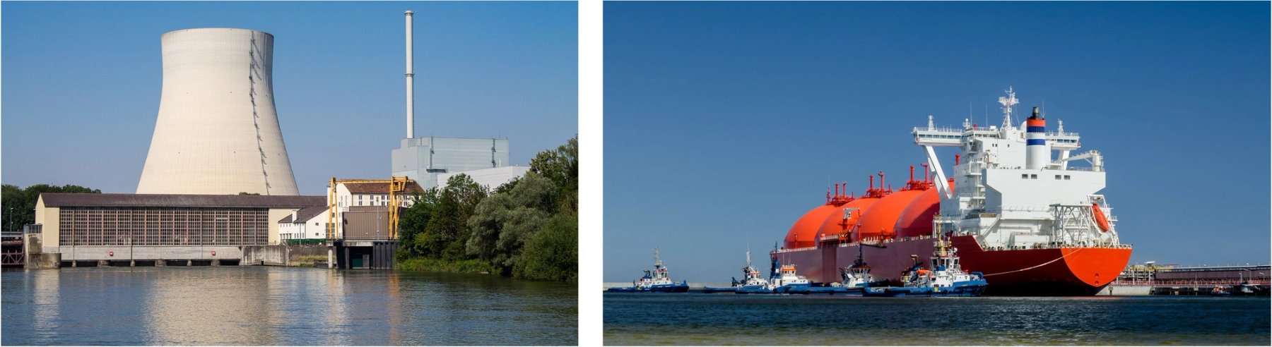 Nuclear facility and LNG Terminal