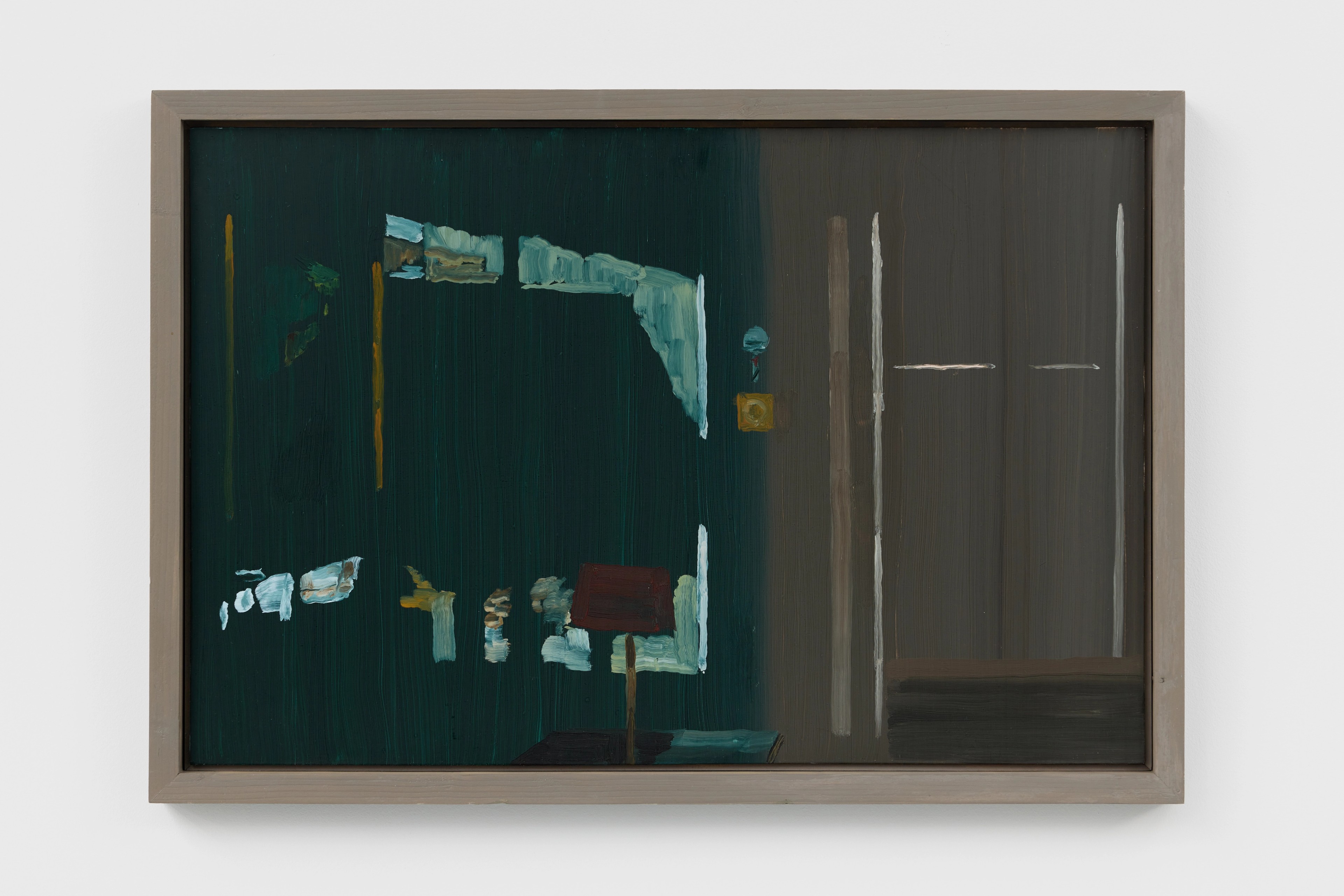 Red Lamp and Shutter, 2011