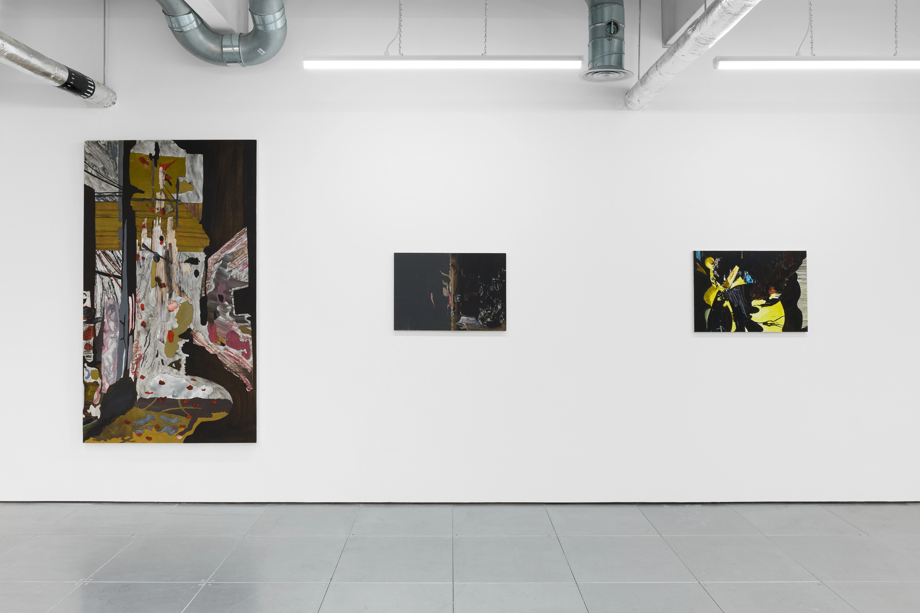 Installation view, Richard Walker, ‘All These Moves’, CORPUS, Cambridge, 2025