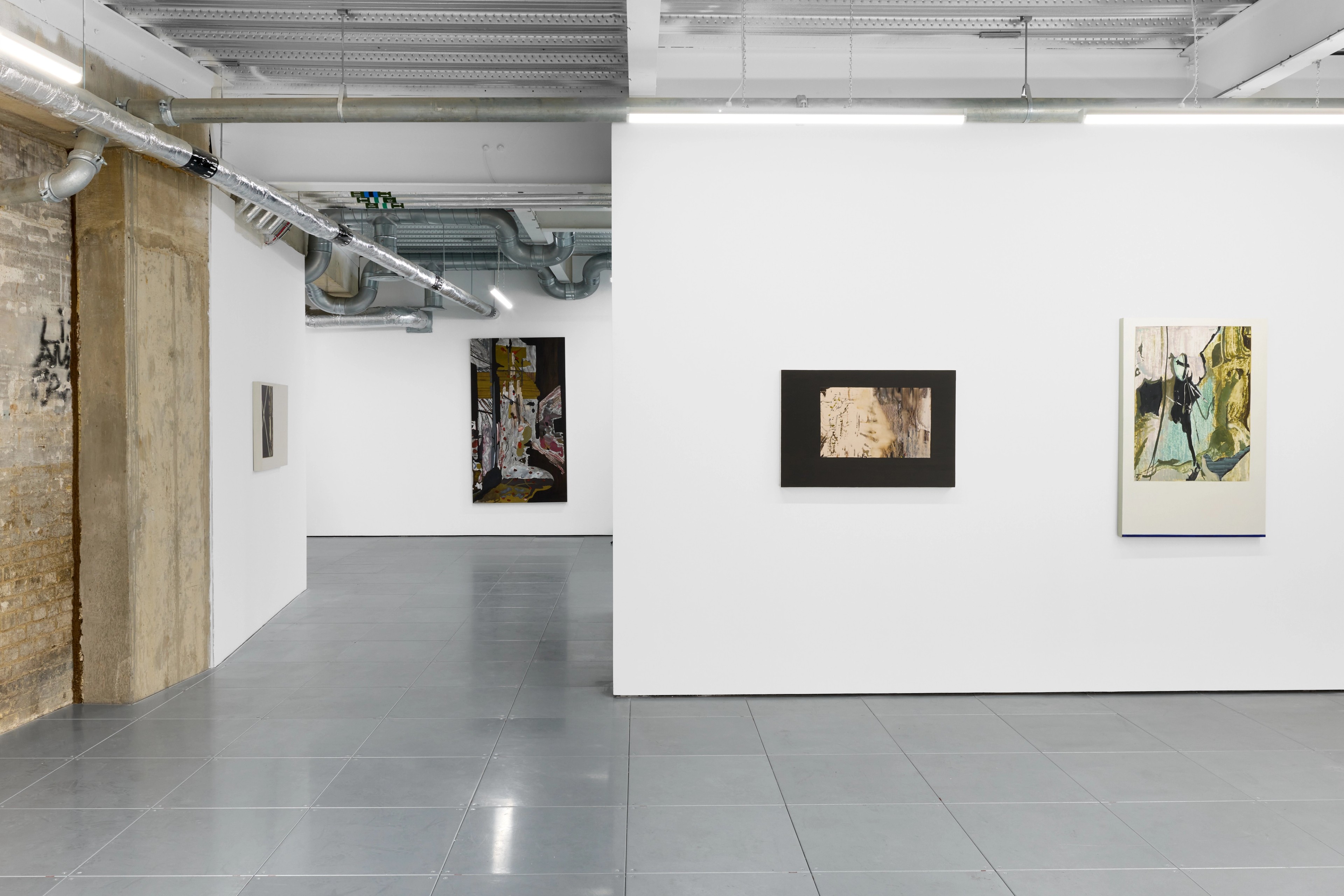 Installation view, Richard Walker, All These Moves, CORPUS, Cambridge, 2025