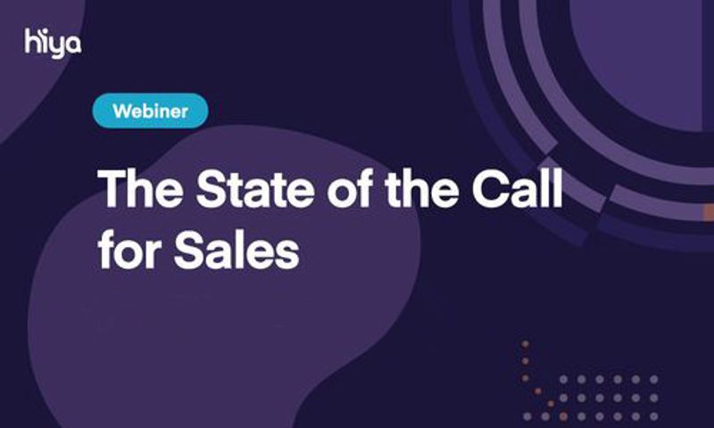 Webinar: State of the Call for Sales 2022