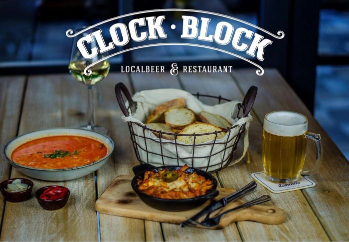 Čapované pivo Clock Block
