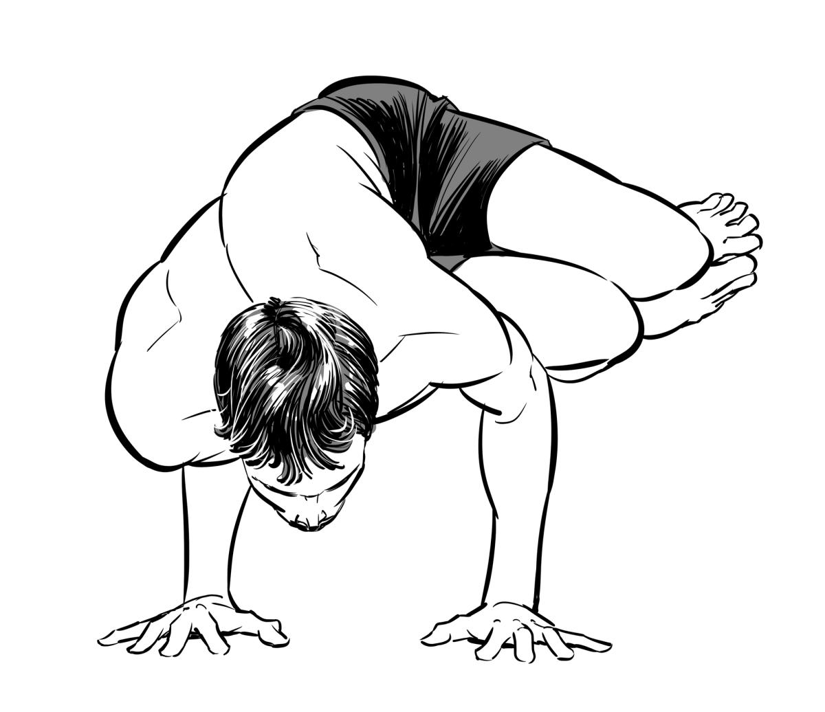 How to do the Side Crow - Parsva Bakasana — Happy Baby Yoga
