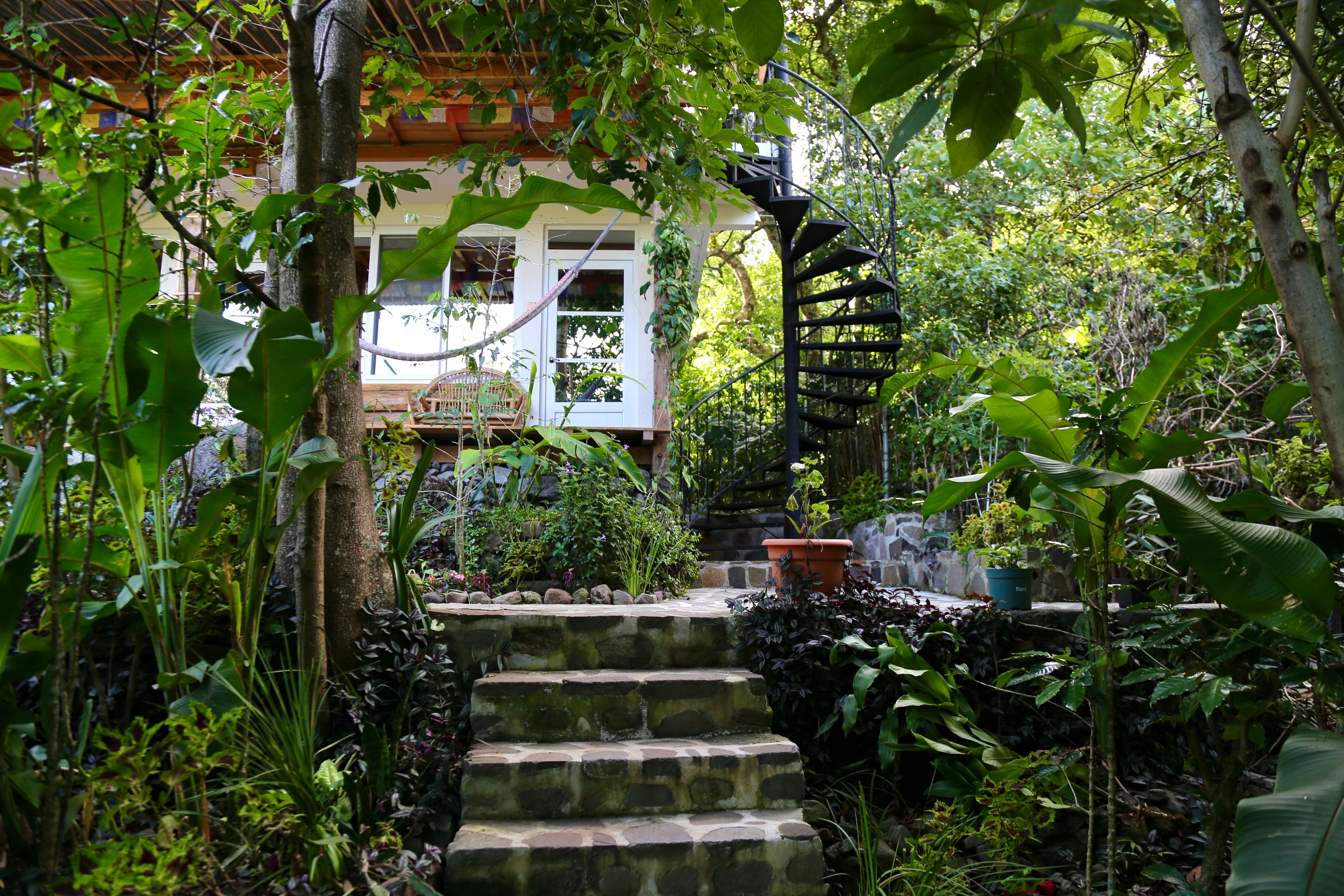 Path to Casa Ananda, Atitlan Eco Retreat, Lake Atitlan