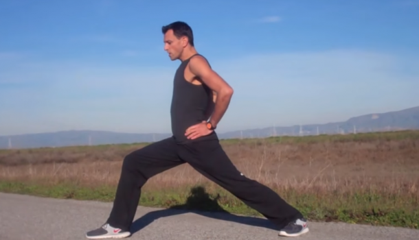 Warrior one - Virabhadrasana — Doron Yoga