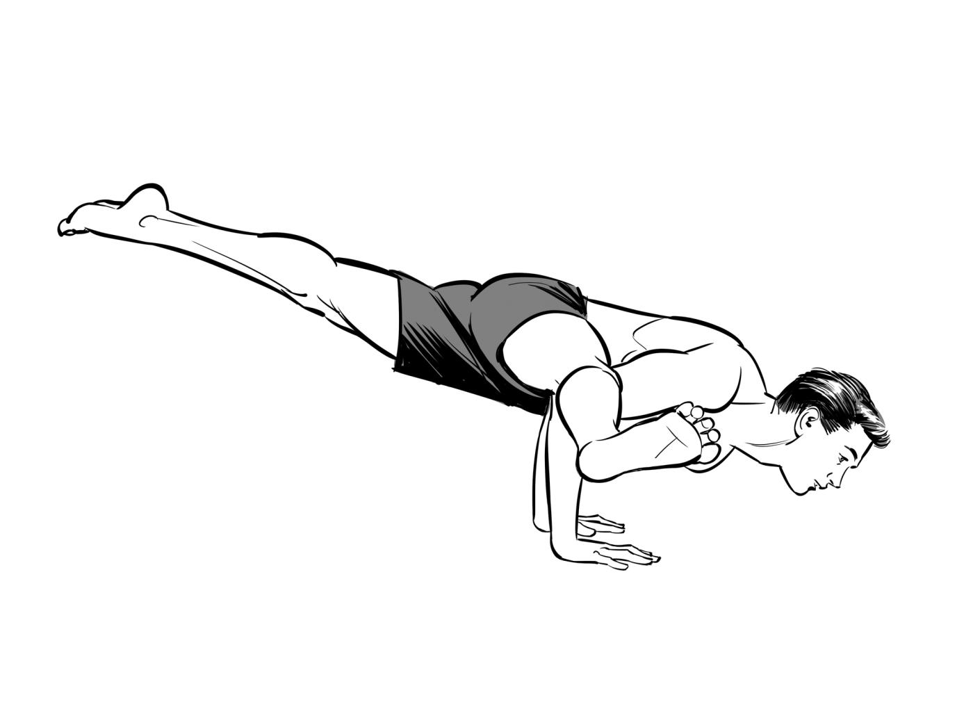 Arm Balances - Eka Pada Koundiyanasana — Happy Baby Yoga