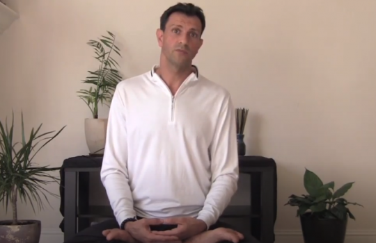 How to sit for meditation