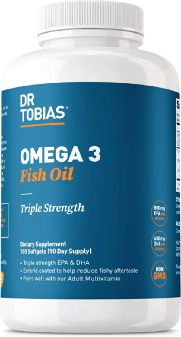 Dr. Tobias Omega 3 Fish Oil