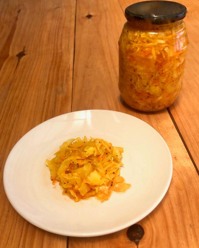 Golden Glow Sauerkraut