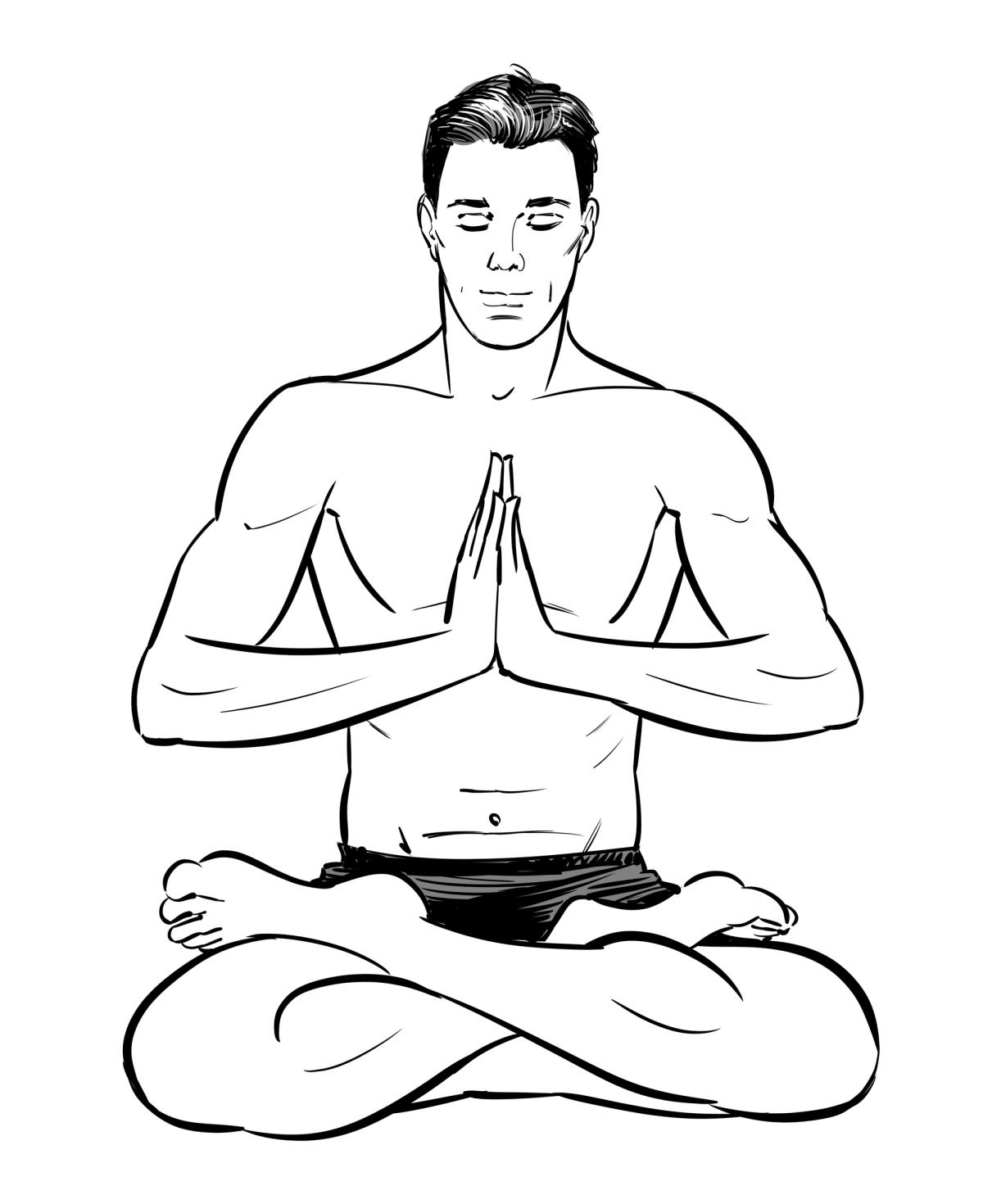 Padmasana - The Lotus Pose — Happy Baby Yoga