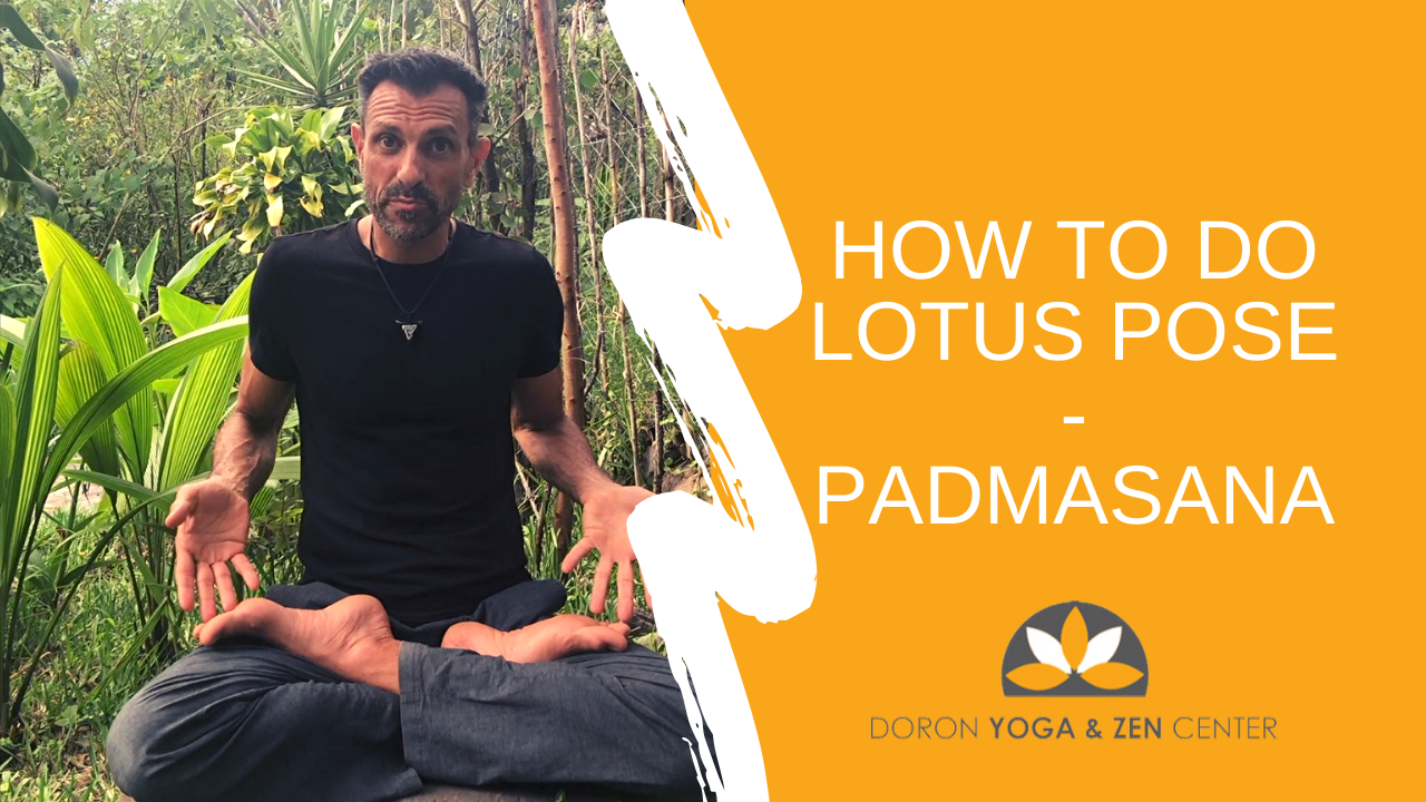 Padmasana - The Lotus Pose — Doron Yoga
