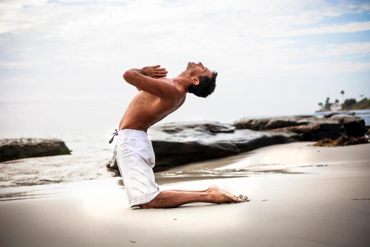 Doron Yoga graduate practicing during teacher training