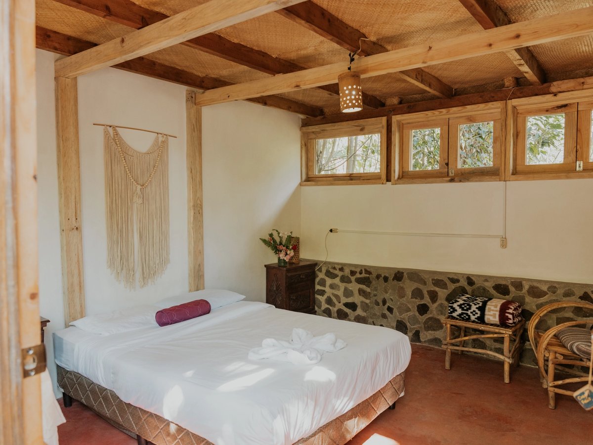 Private room with shared bathroom, Atitlan Eco Retreat