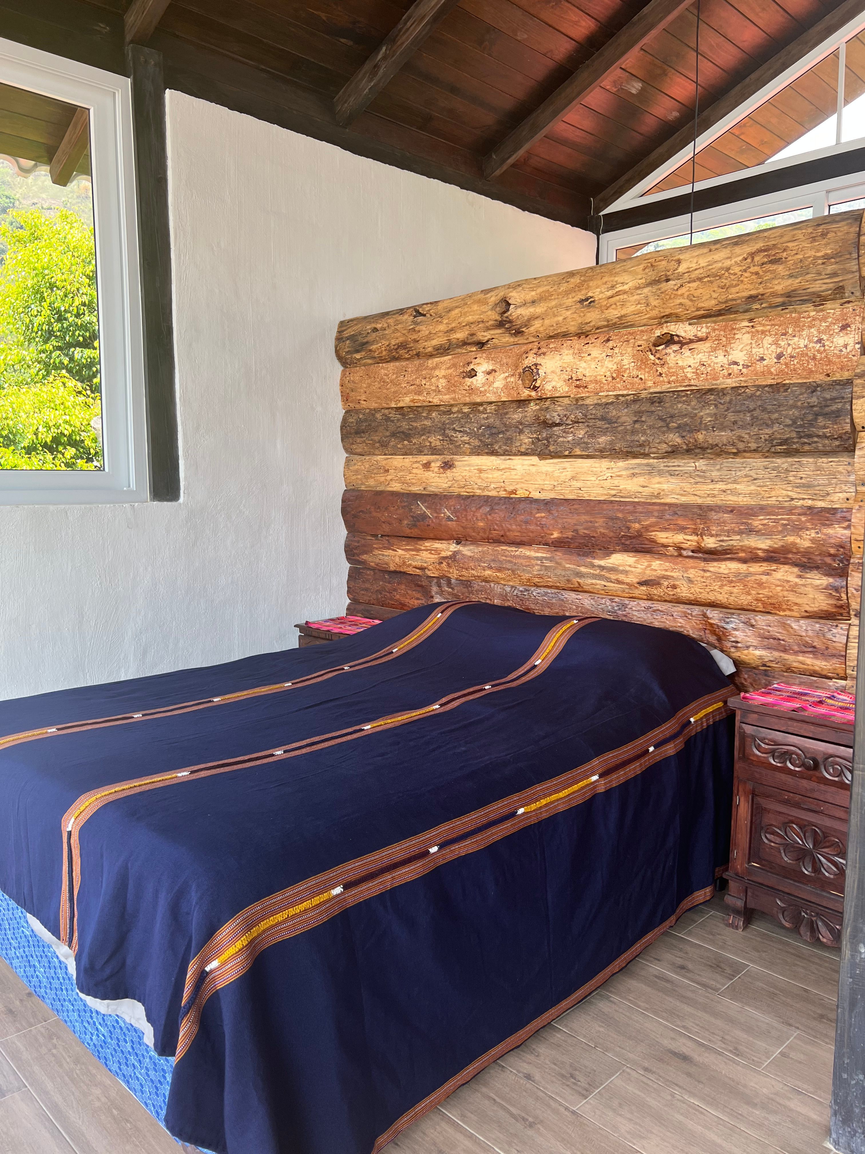 Bedroom Casa Grande, perfect volcano views lake atitlan