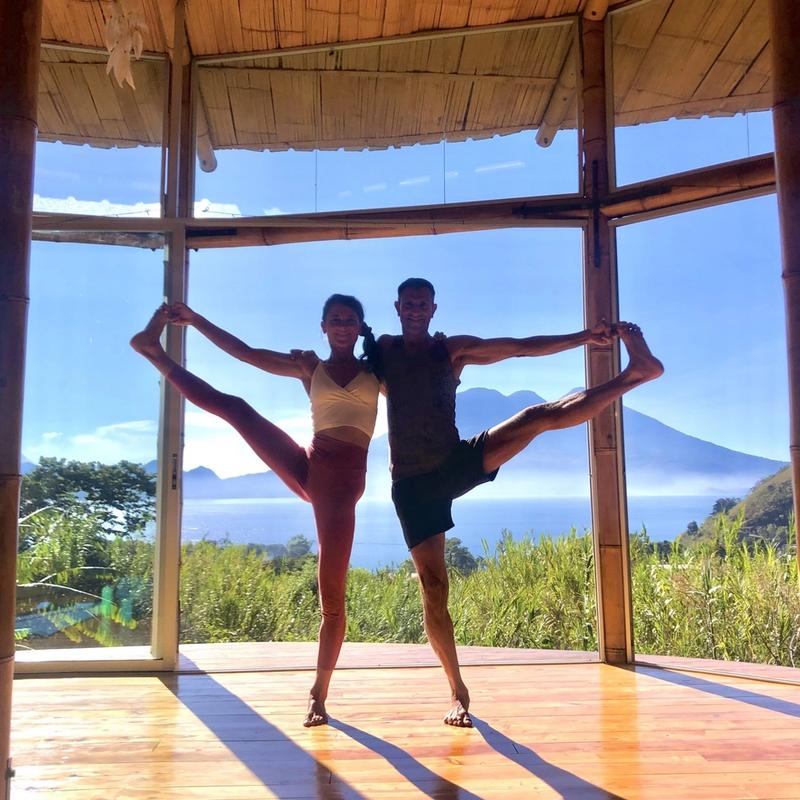 Atitlan Eco Retreat grounds and gardens, Lake Atitlan