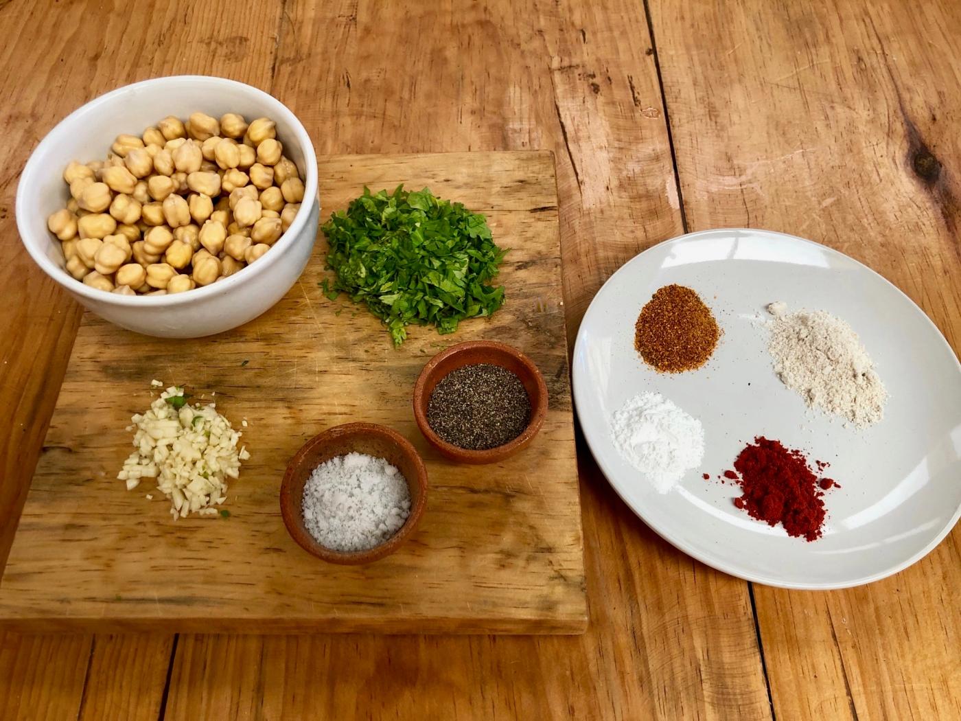 Baked Falafel - Doron Yoga Cookbook