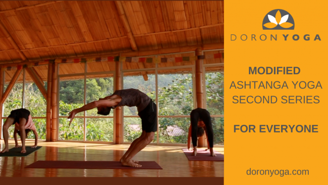 Modified Ashtanga second series practice