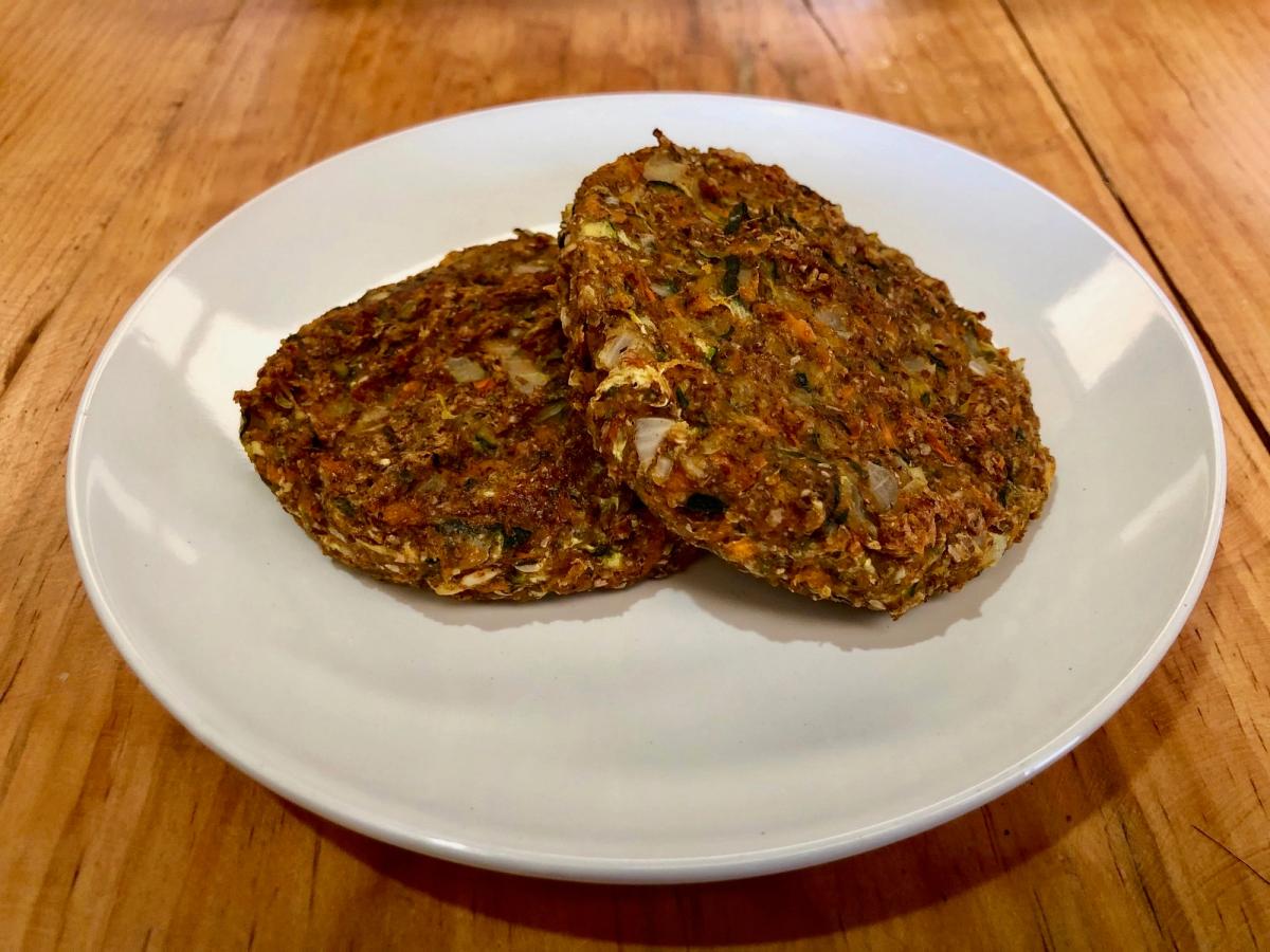 Zucchini with Parsley and Almond Vegan Pesto