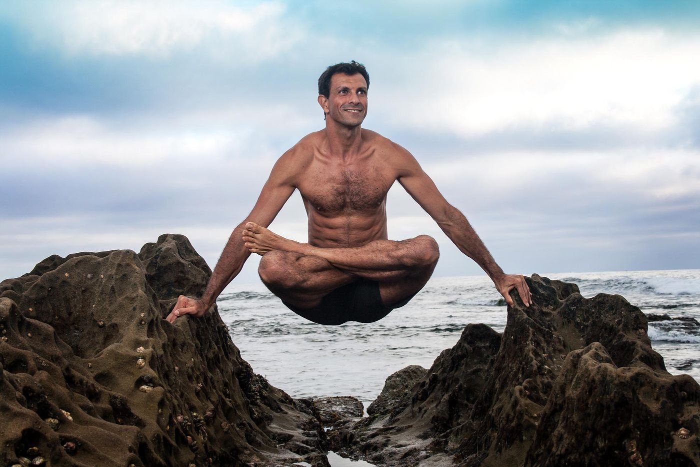 Vinyasa sun salutation flow with Doron