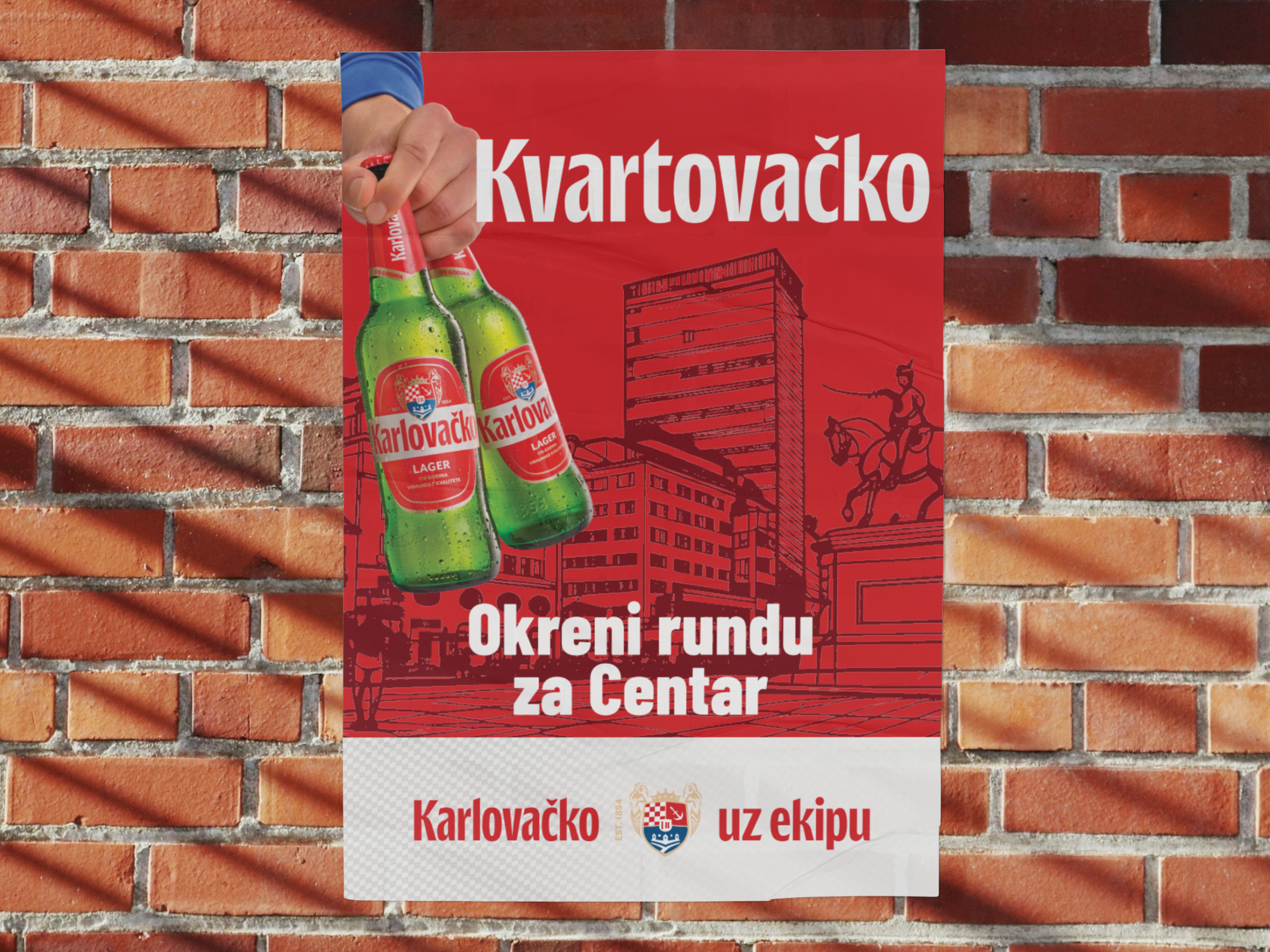 Karlovačko - plakati KVARTovačko