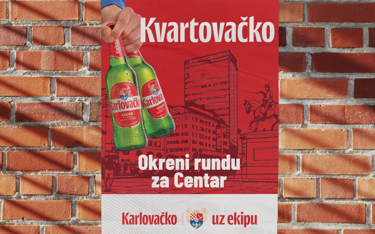 Karlovačko - plakati KVARTovačko
