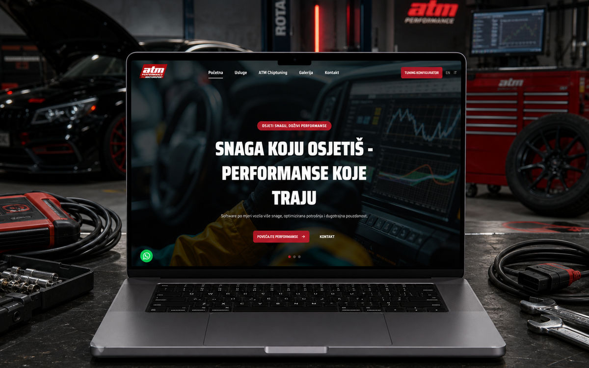 Jakimotorsport.hr - web stranica i napredni konfigurator za tuning vozila