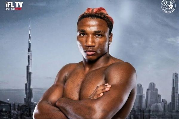 Tamba Merlin featured on the Next Level fight poster for September 19 in Meydan, Dubai