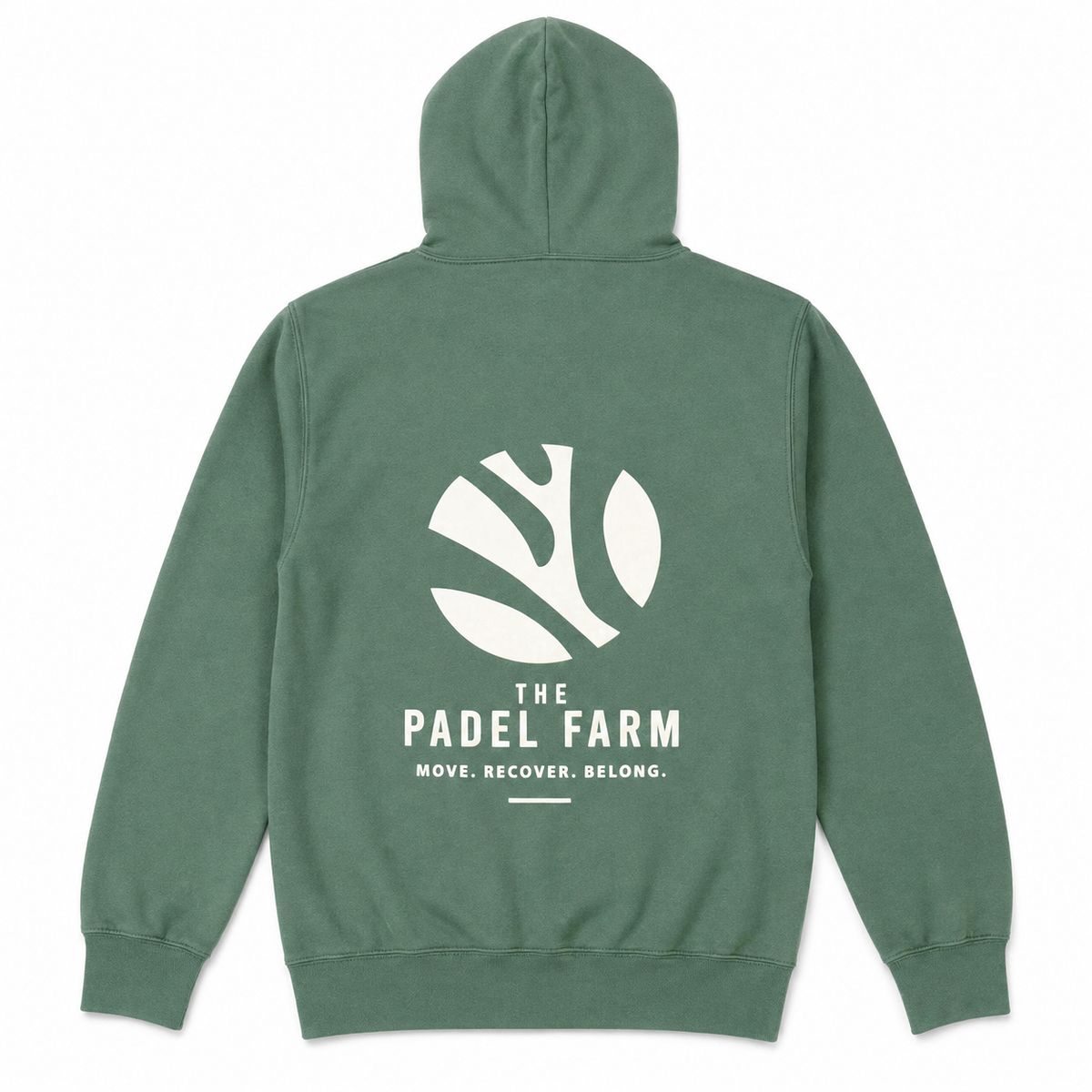 The Padel Farm Hoodie (Green) — second photo
