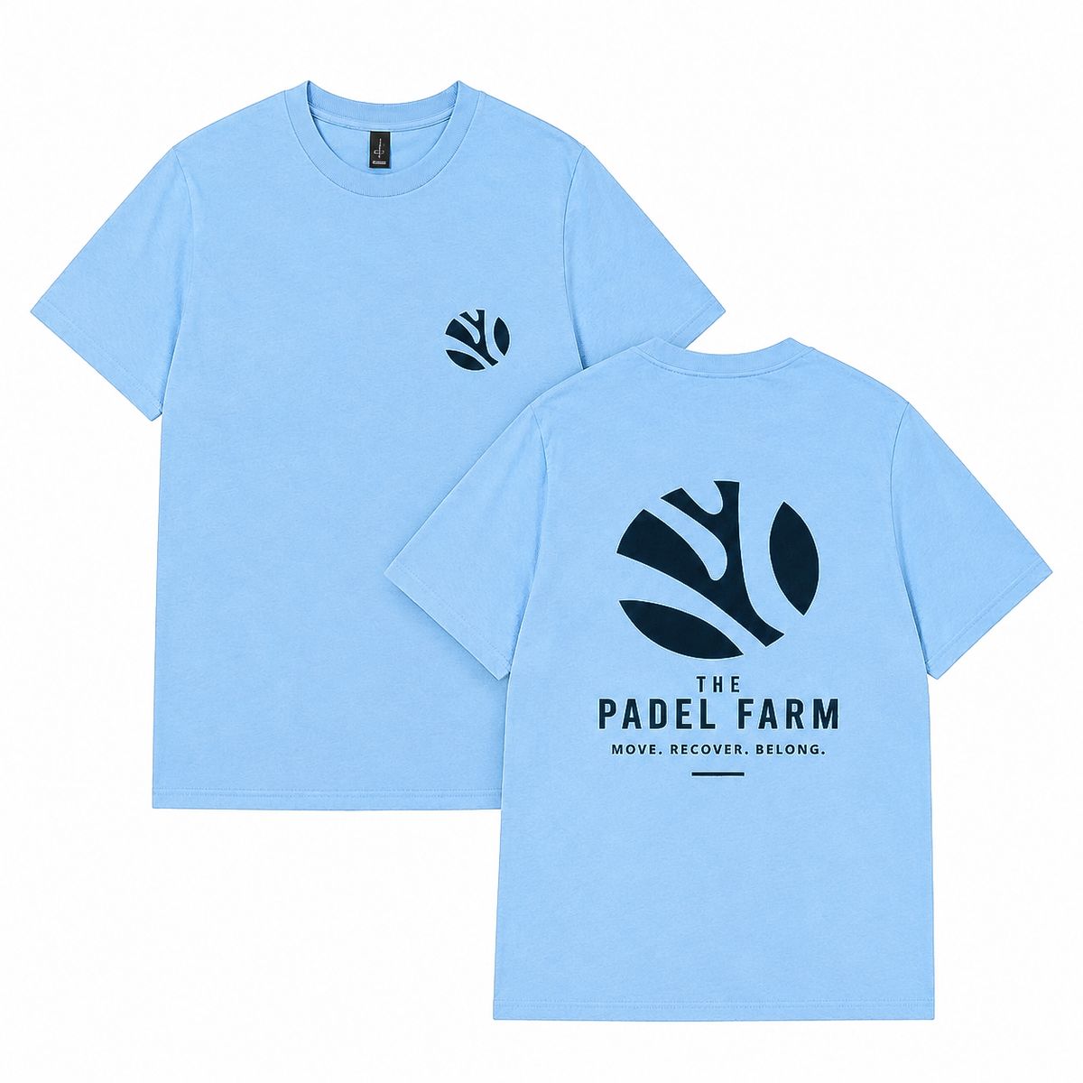 The Padel Farm Tee (Blue)