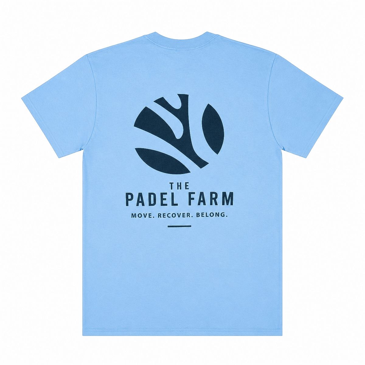 The Padel Farm Tee (Blue) — second photo