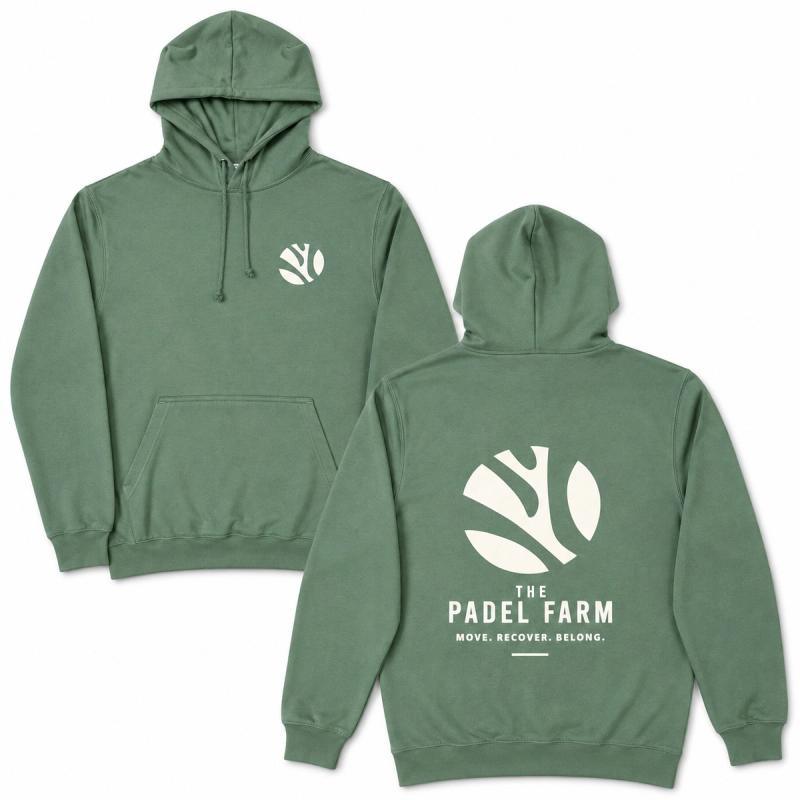 The Padel Farm Hoodie (Green)