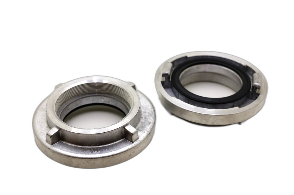 Storz Nyomocsonkkapocs A-110/4" menettel/ Tűzoltó kapocs/Tüzivíztározóhoz