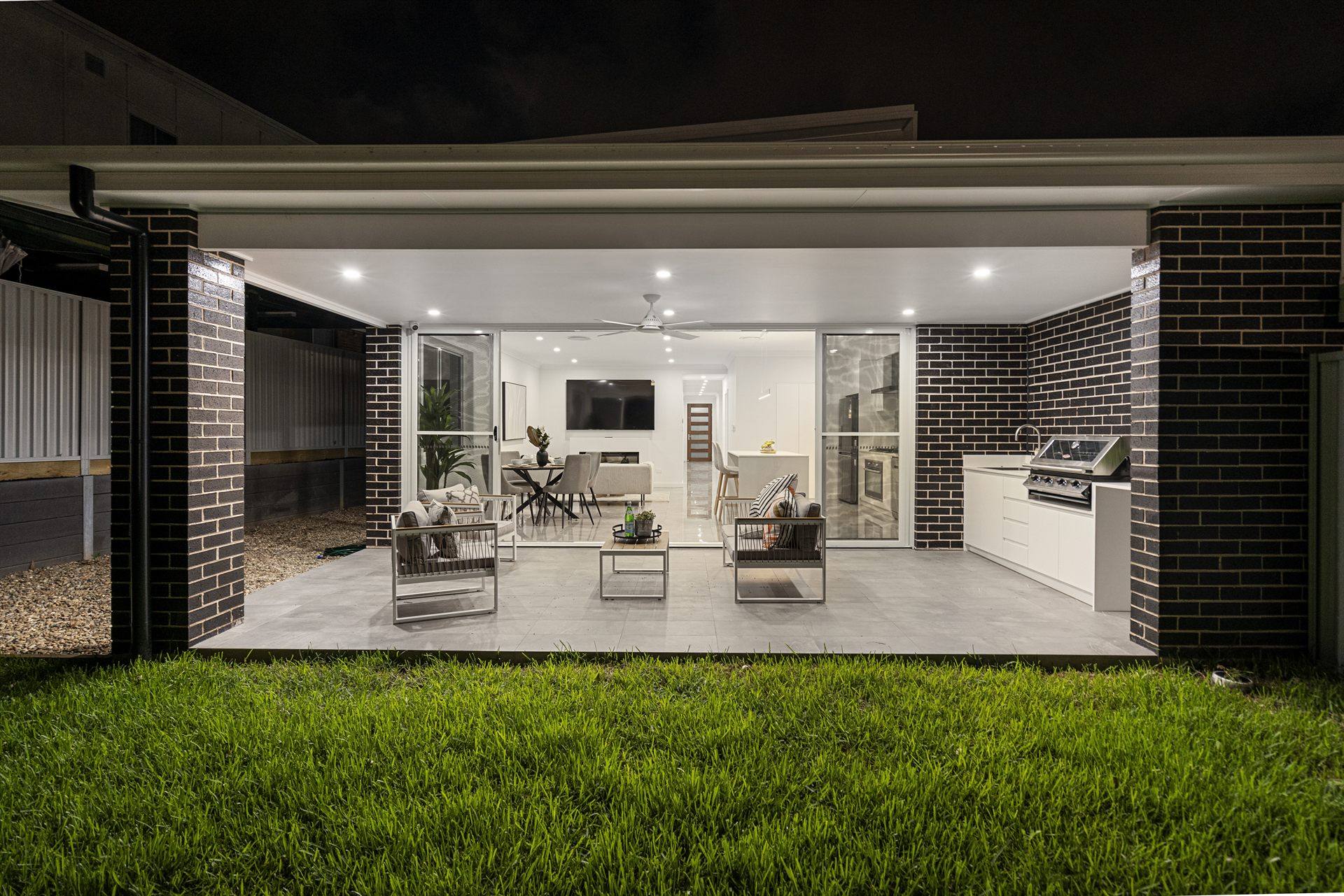 Completed family home built by SWBG