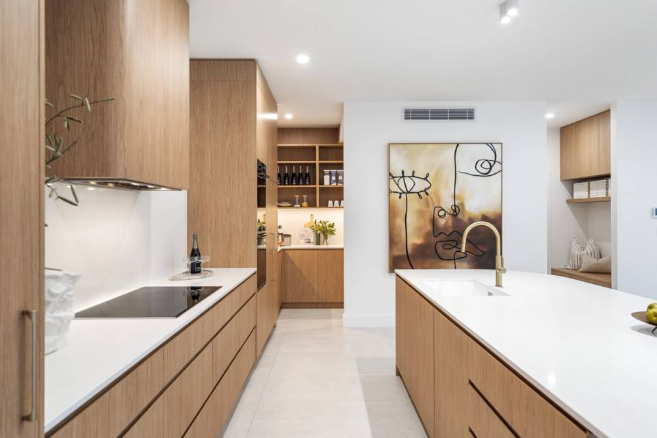 Custom kitchen completed by SWBG