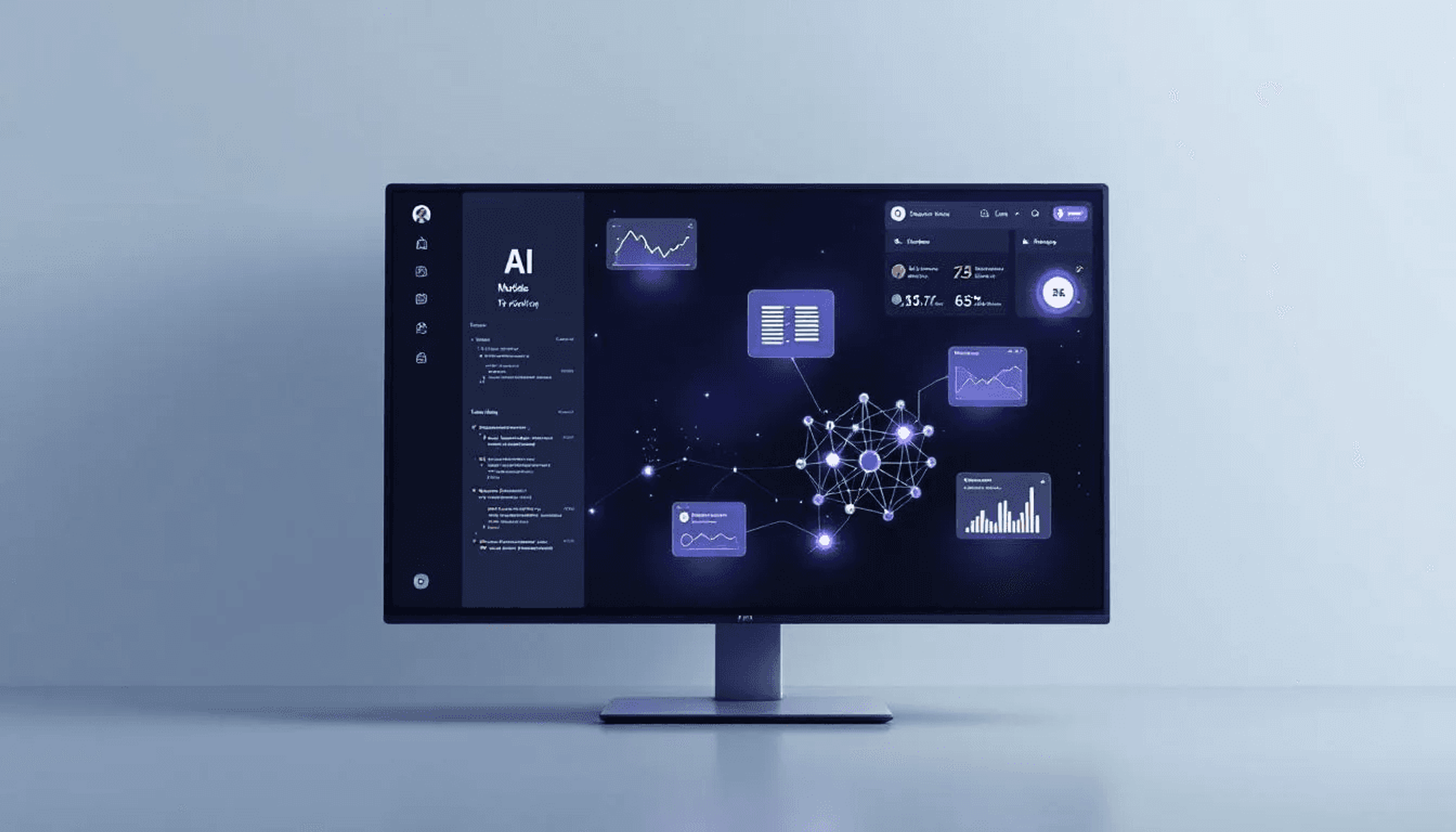 An AI tool interface displayed on a computer screen.