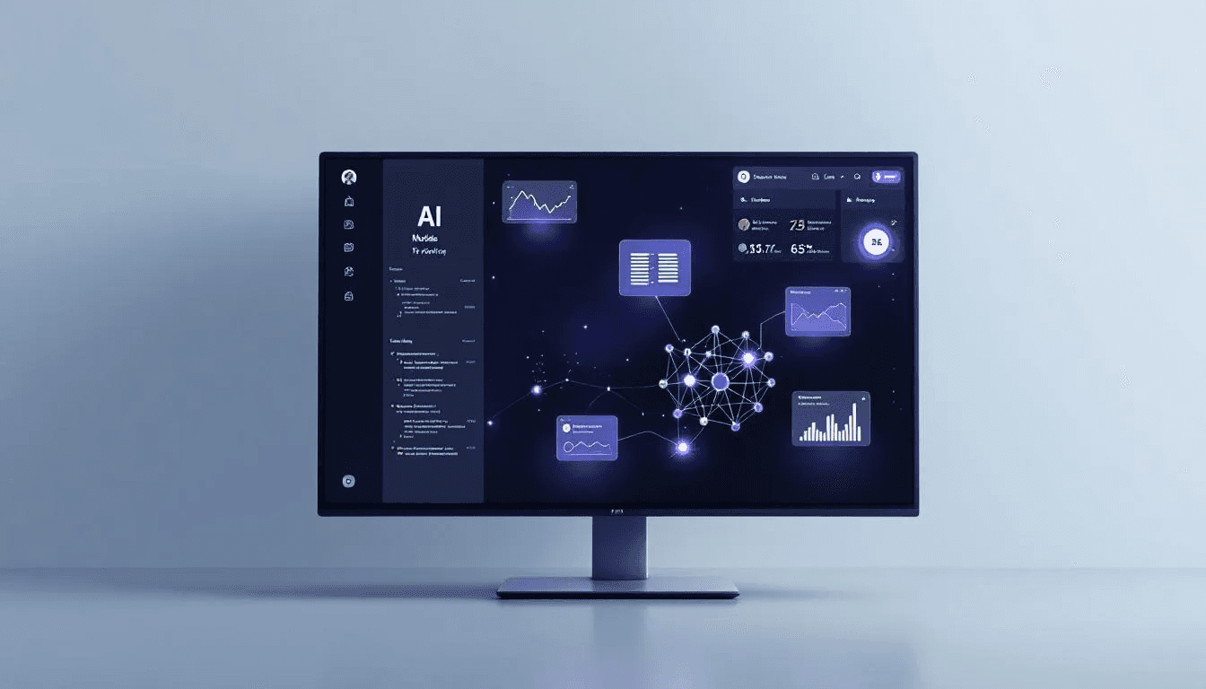An AI tool interface displayed on a computer screen.