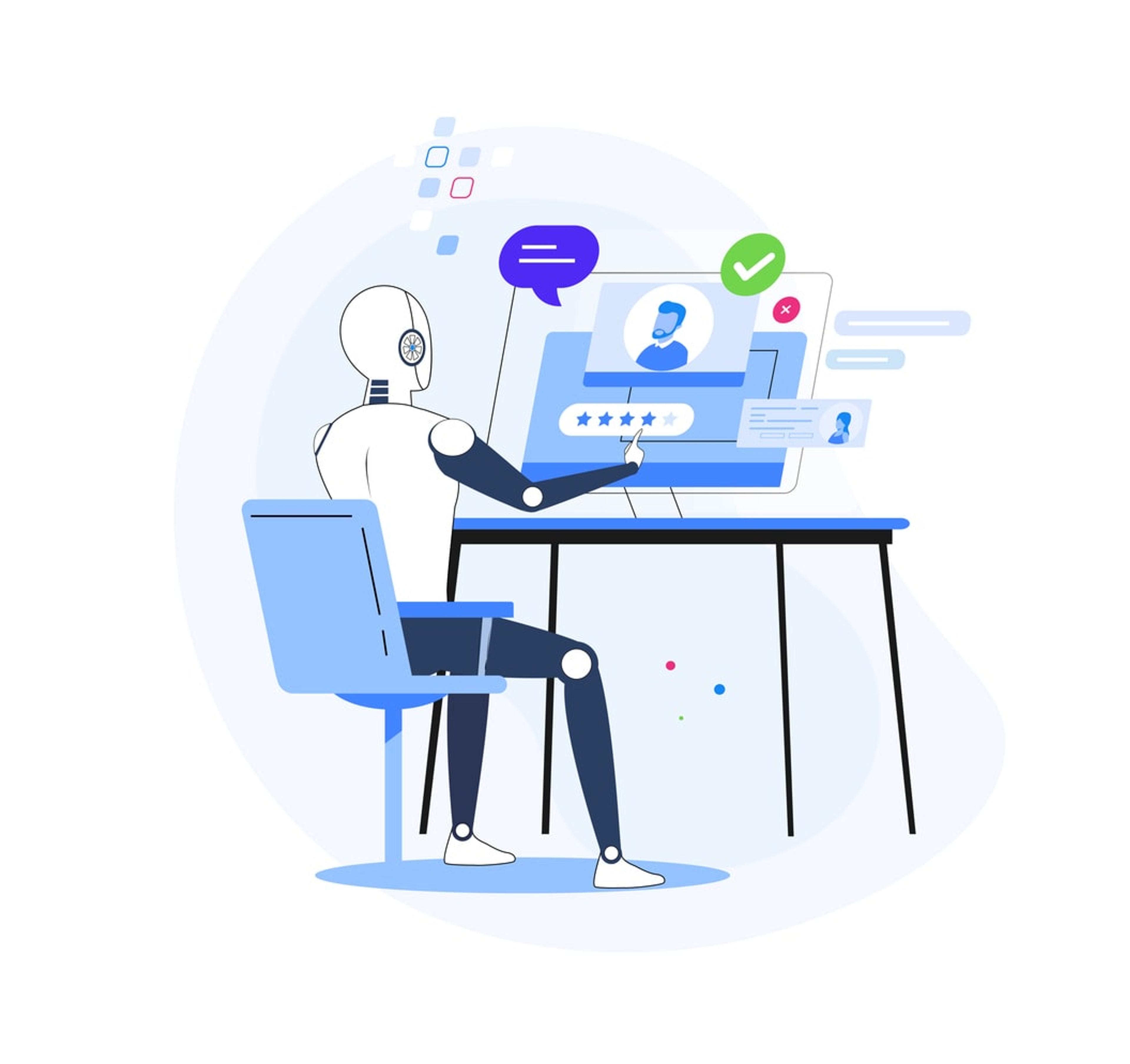 An engaging image showcasing AI talent hiring innovations.