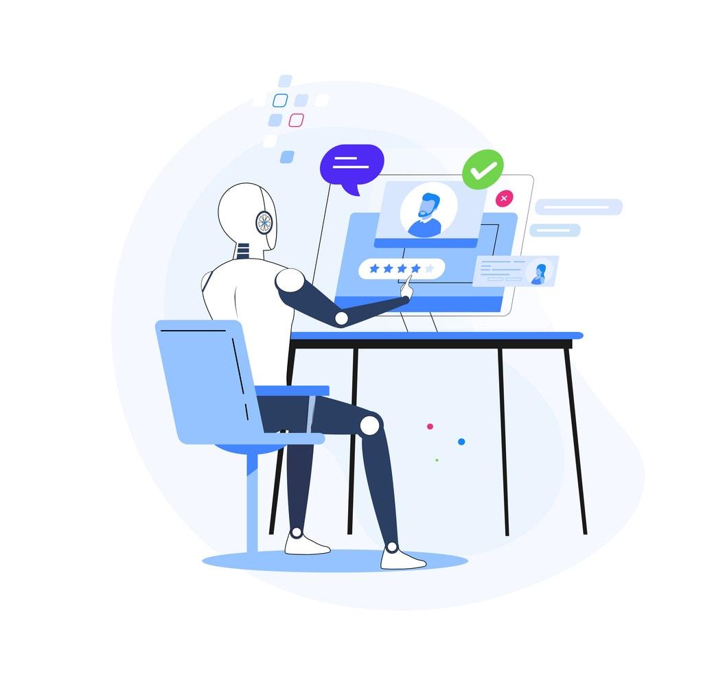 An engaging image showcasing AI talent hiring innovations.