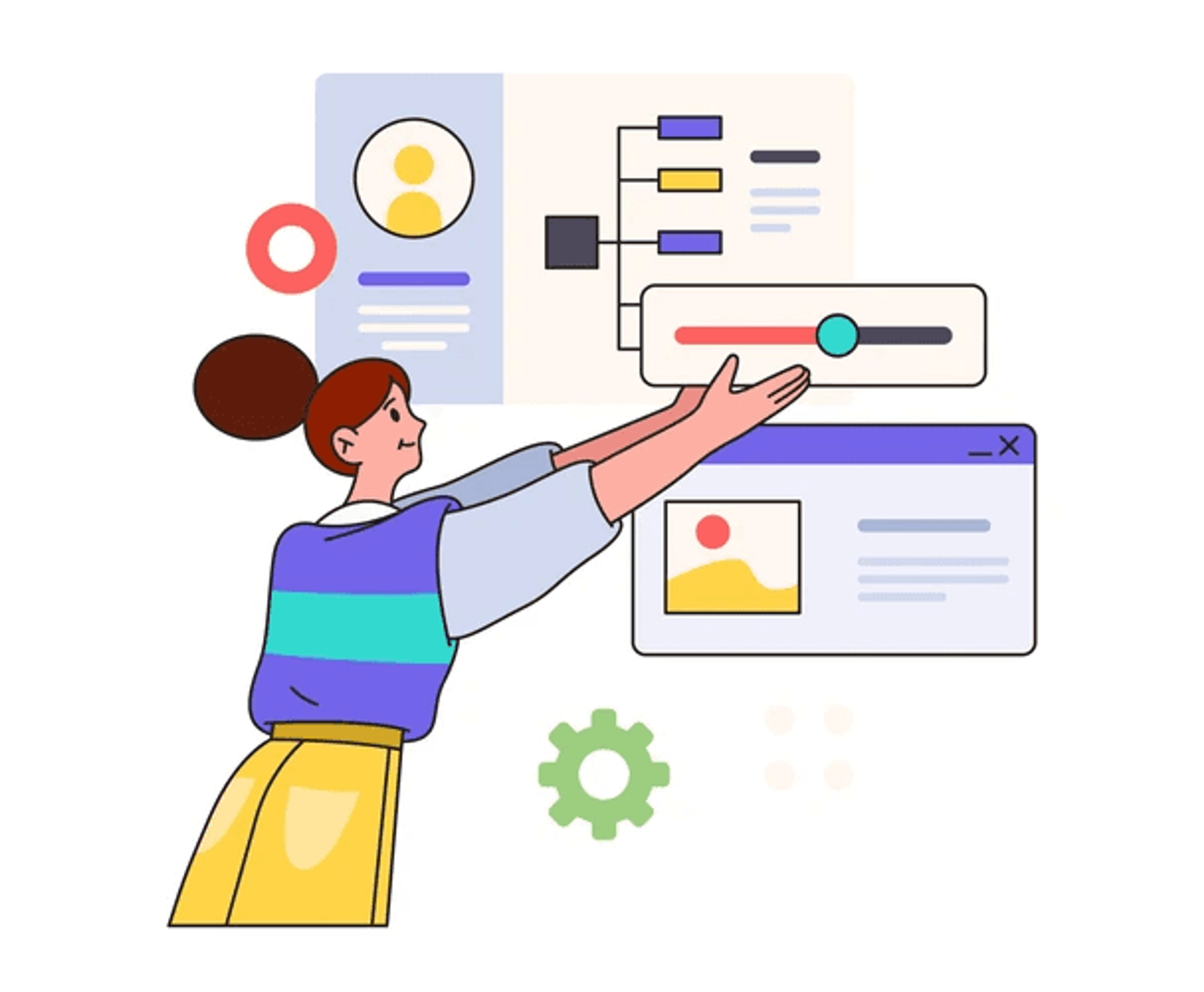 Crafting compelling messaging for marketing strategies.