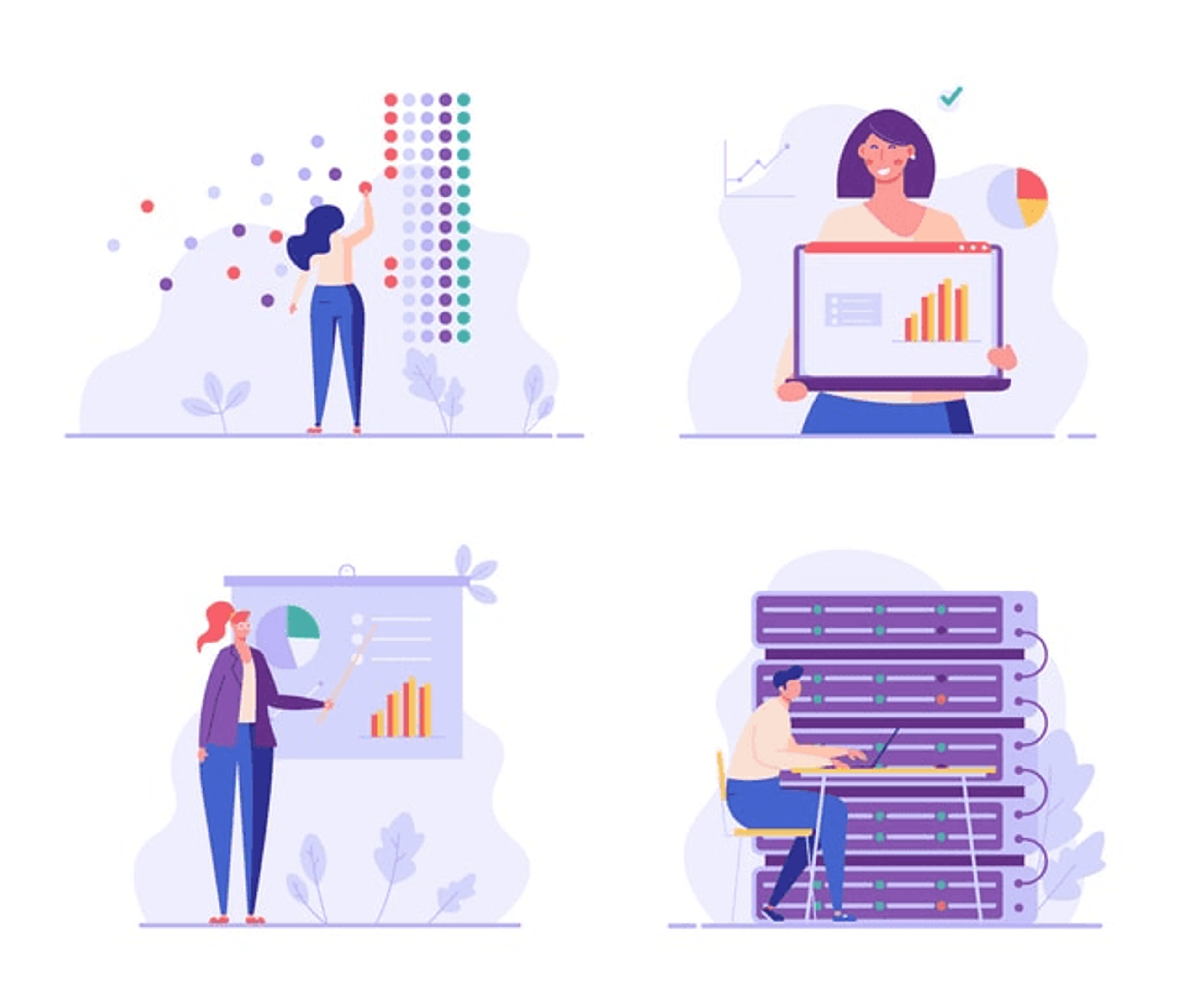 An overview of different data types in data science.