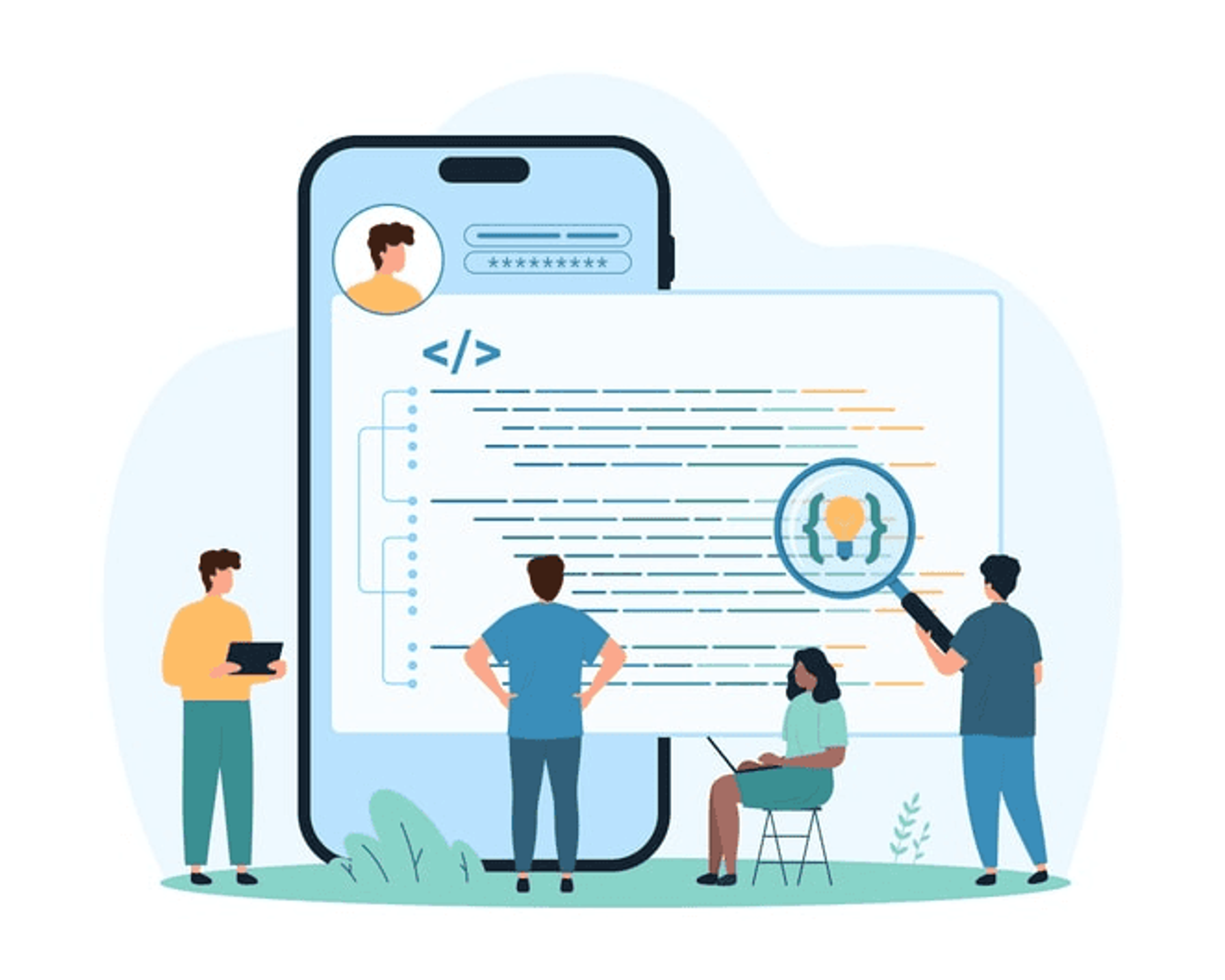 Engaging with reviewers during a code review process, showcasing a collaborative environment.