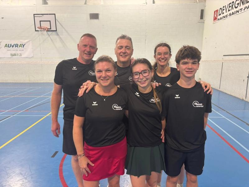 Interclub 2025/2026 — badminton au club Les Volants Frameries (photo 17)