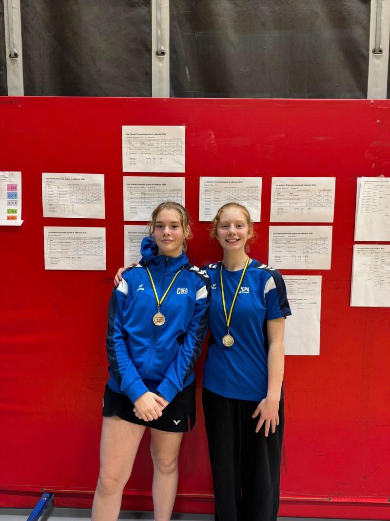 Tournoi Les Volants Jeunes & Vétérans 2026 — badminton au club Les Volants Frameries (photo 2)