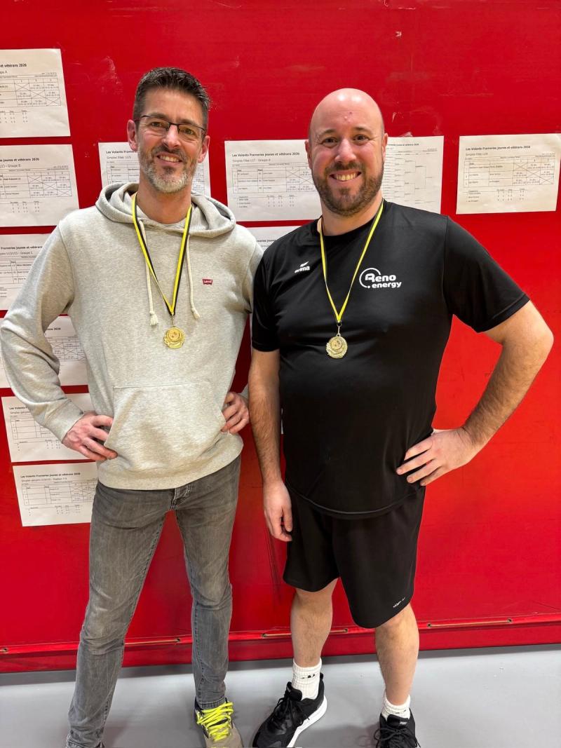 Tournoi Les Volants Jeunes & Vétérans 2026 — badminton au club Les Volants Frameries (photo 3)