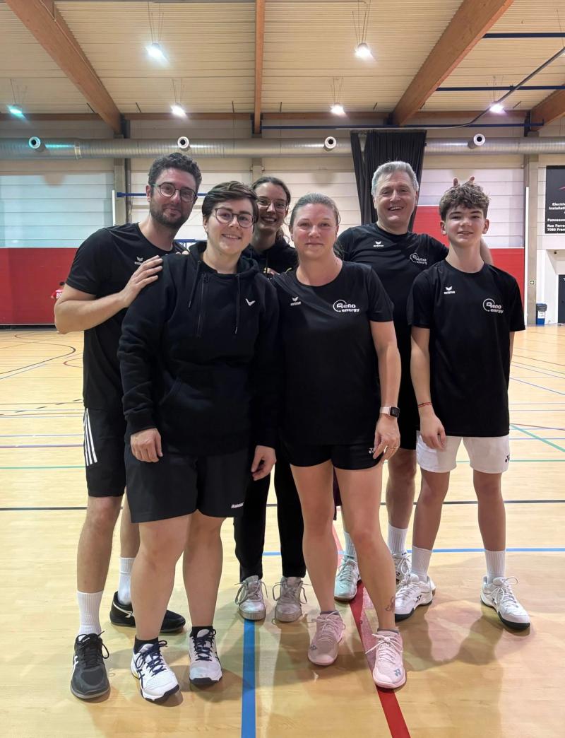 Interclub 2025/2026 — badminton au club Les Volants Frameries (photo 13)