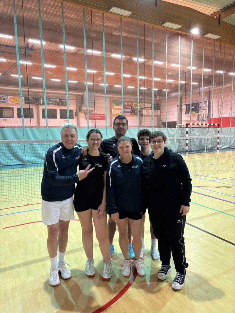 Interclub 2025/2026 — badminton au club Les Volants Frameries (photo 11)