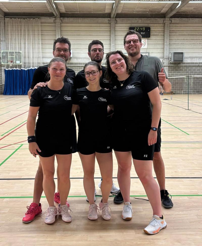 Interclub 2025/2026 — badminton au club Les Volants Frameries (photo 18)