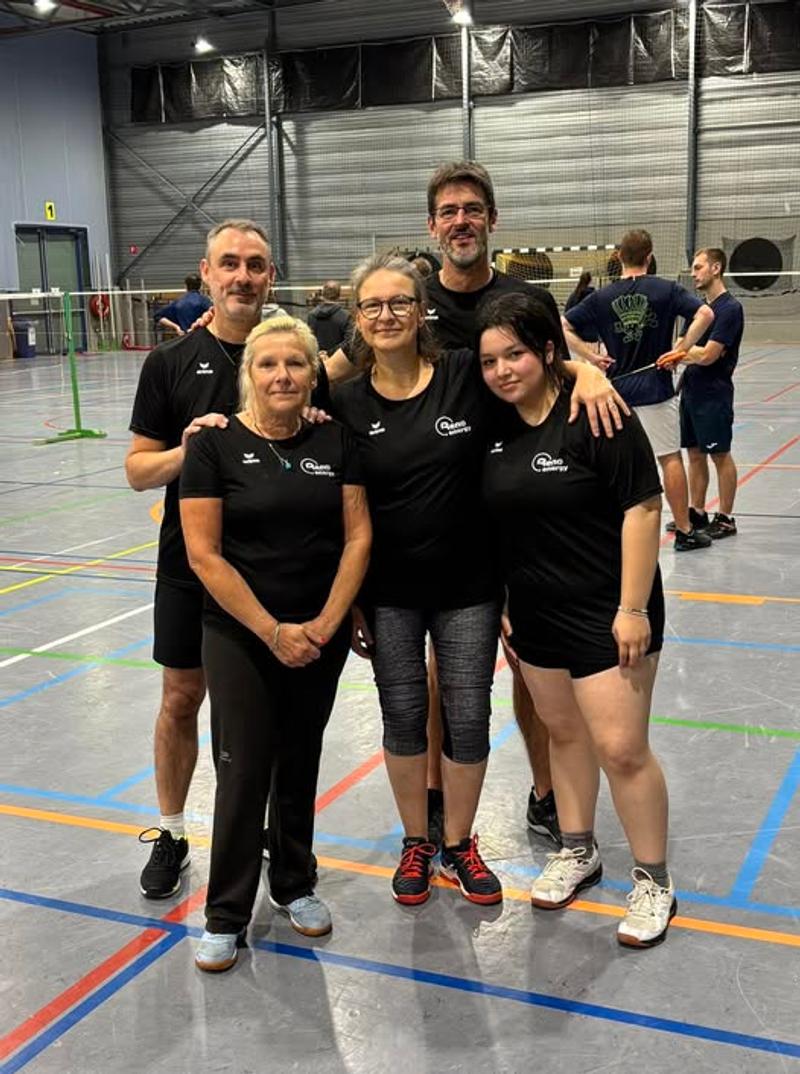 Interclub 2025/2026 — badminton au club Les Volants Frameries (photo 2)