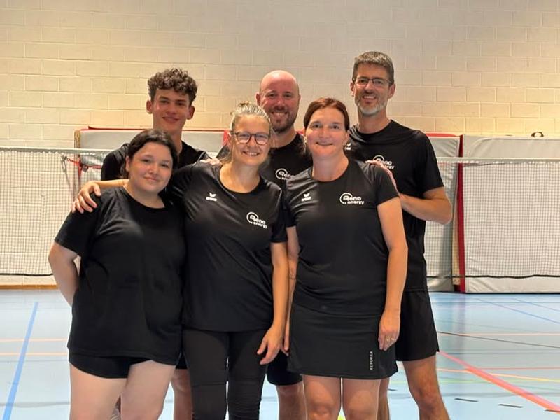 Interclub 2025/2026 — badminton au club Les Volants Frameries (photo 1)